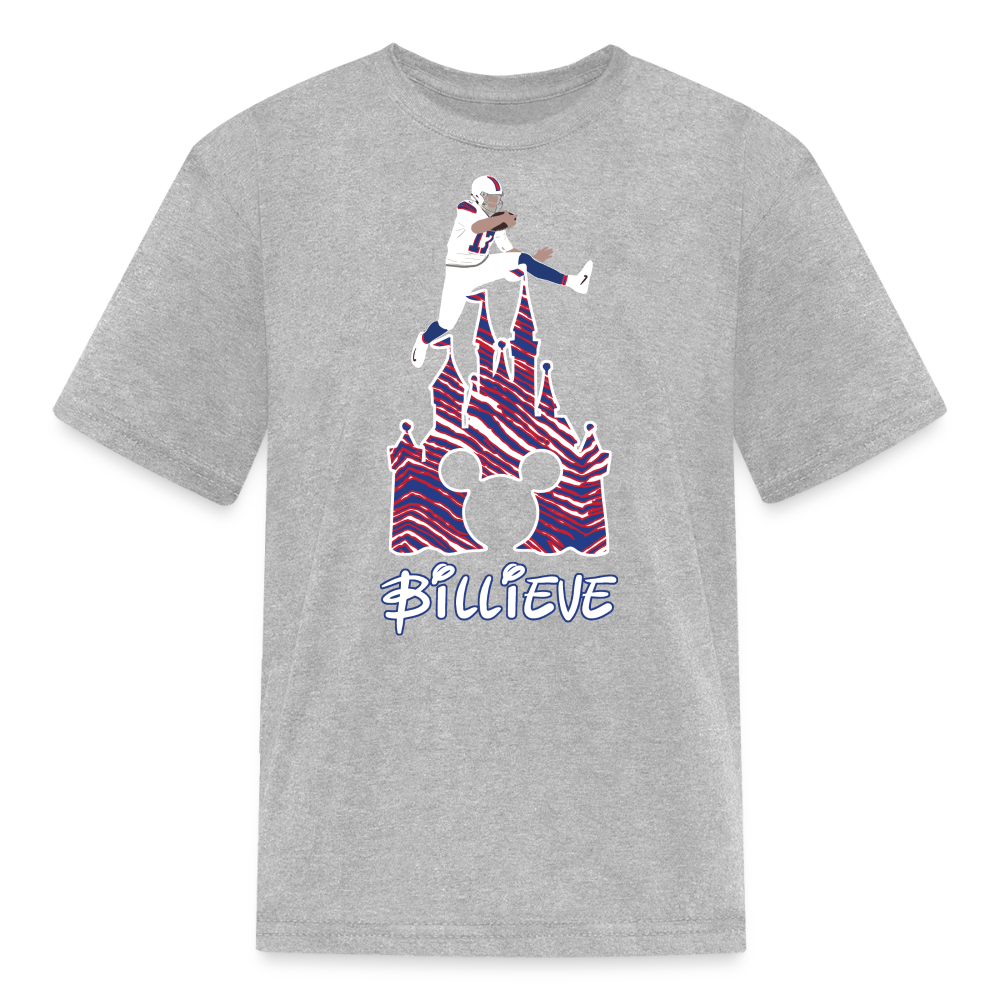 Kids' T-Shirt | Castle - heather gray