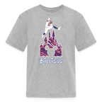 Kids' T-Shirt | Castle - heather gray