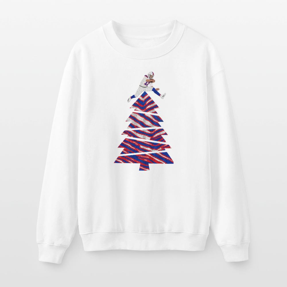 Kids' Christmas Crewneck Sweatshirt - white