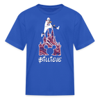 Kids' T-Shirt | Castle - royal blue