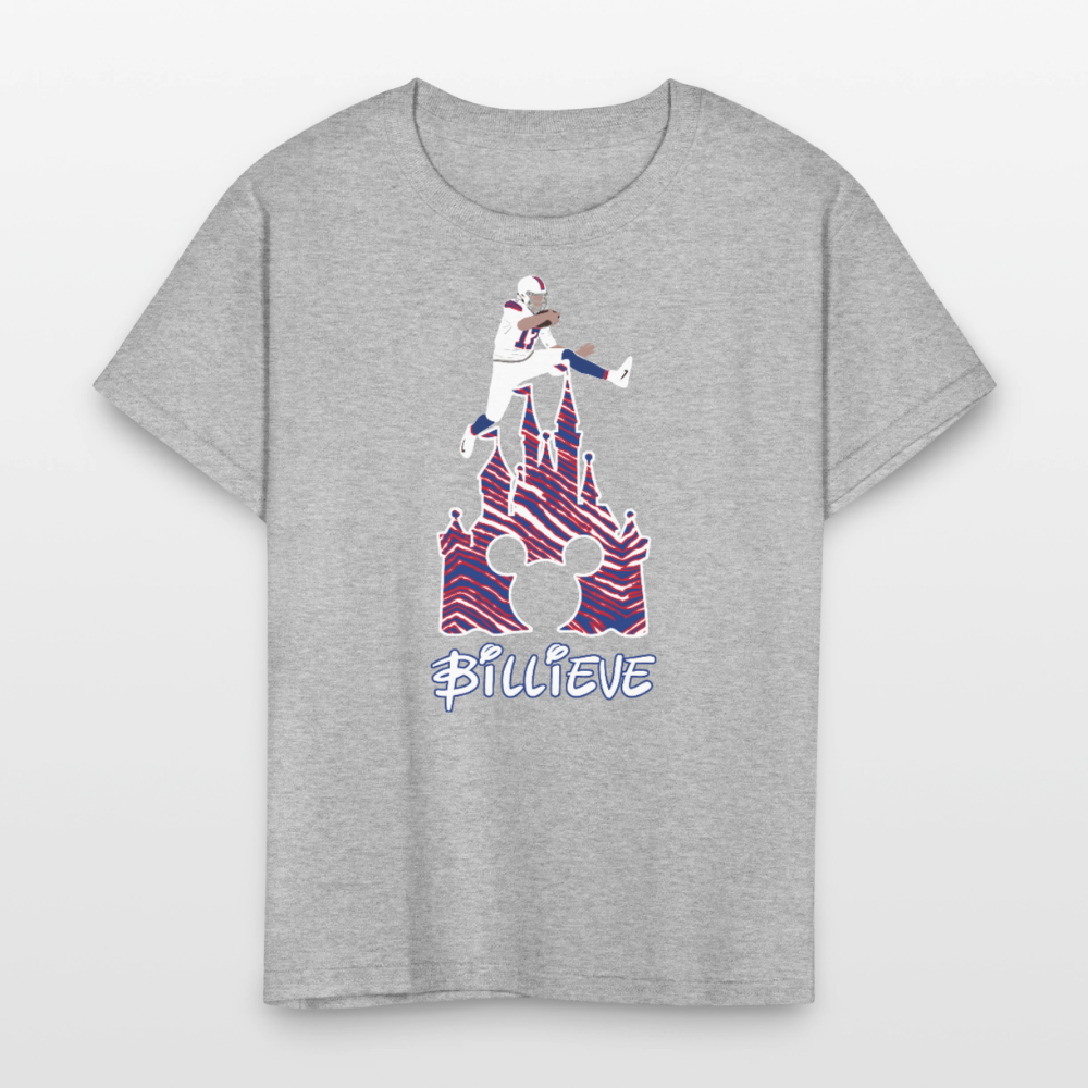 Kids' T-Shirt | Castle - heather gray