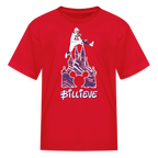 Kids' T-Shirt | Castle - red