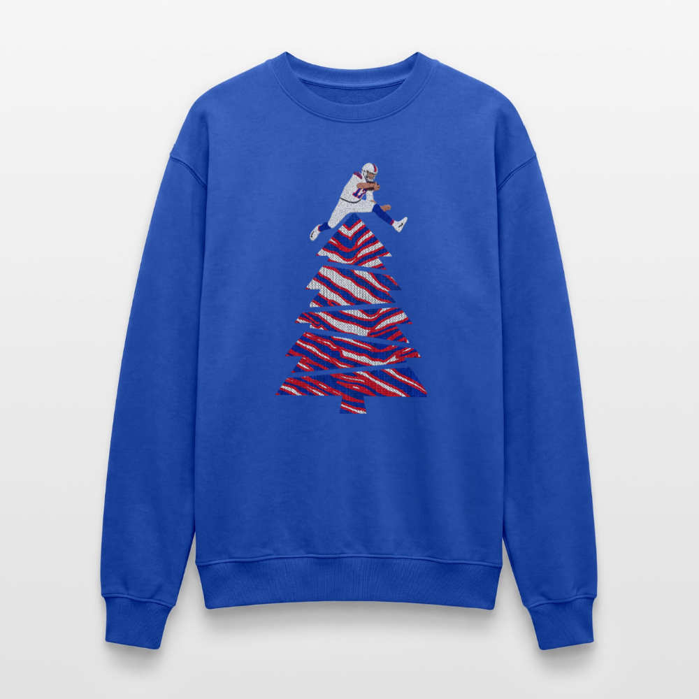 Christmas Crewneck Sweatshirt - royal blue