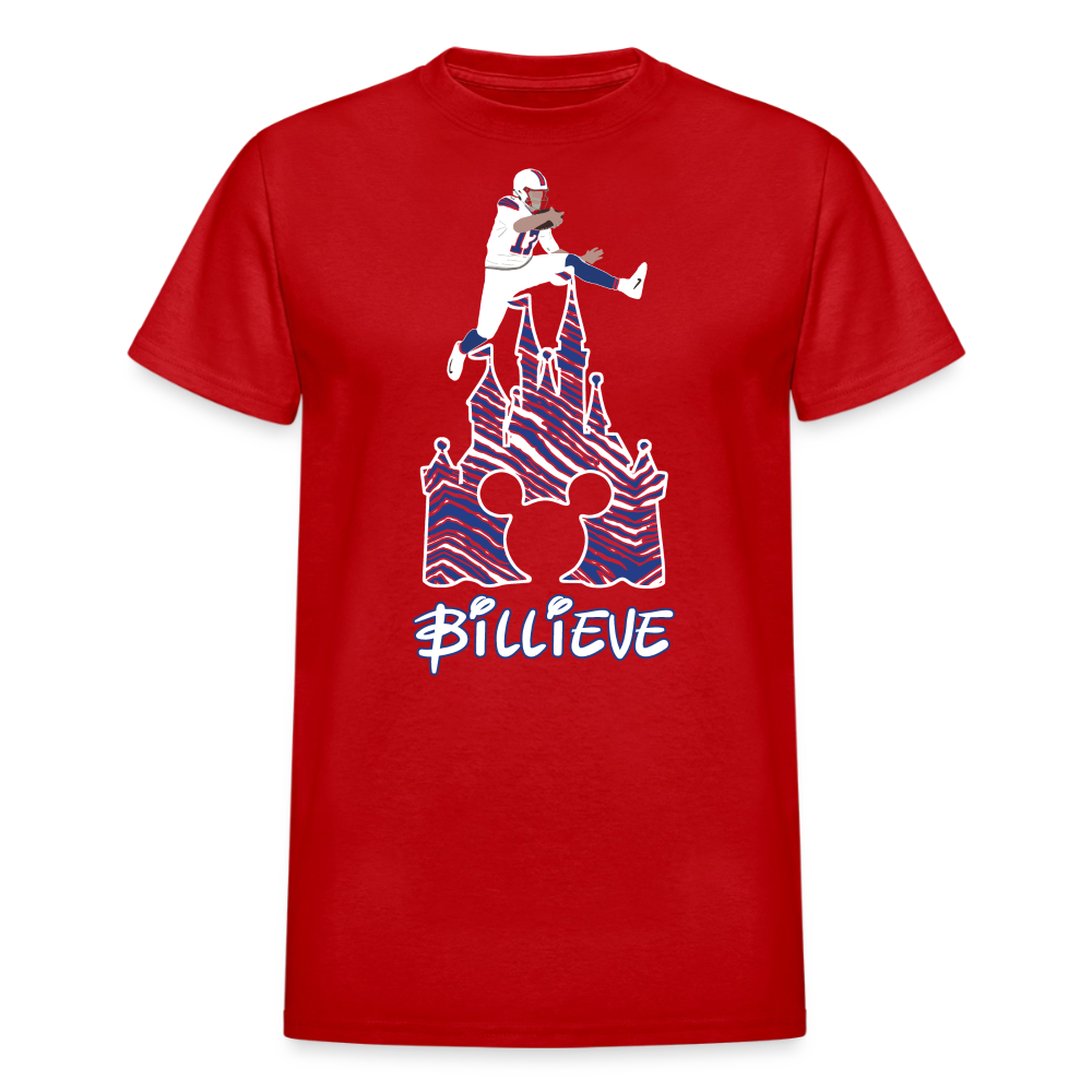 Ultra Cotton Adult T-Shirt | Castle - red