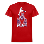 Ultra Cotton Adult T-Shirt | Castle - red