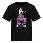 Kids' T-Shirt | Castle - black