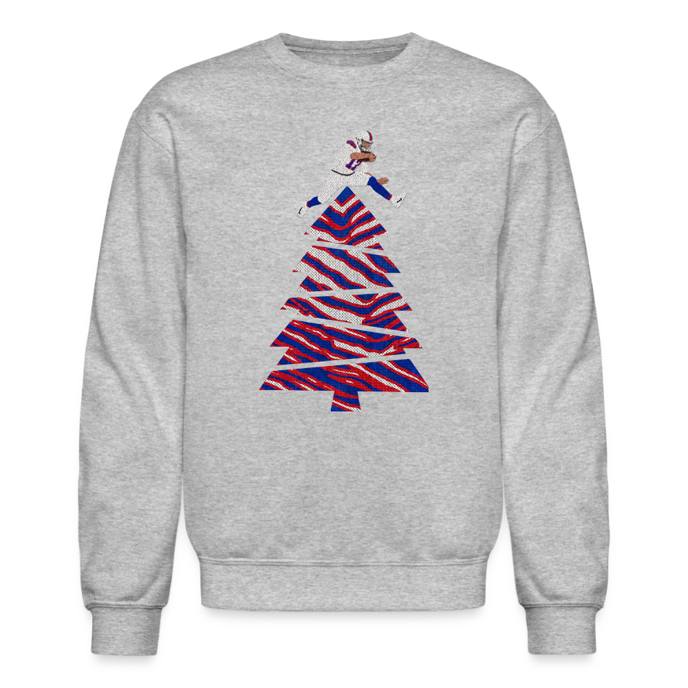 Christmas Crewneck Sweatshirt - heather gray
