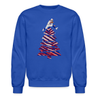 Christmas Crewneck Sweatshirt - royal blue