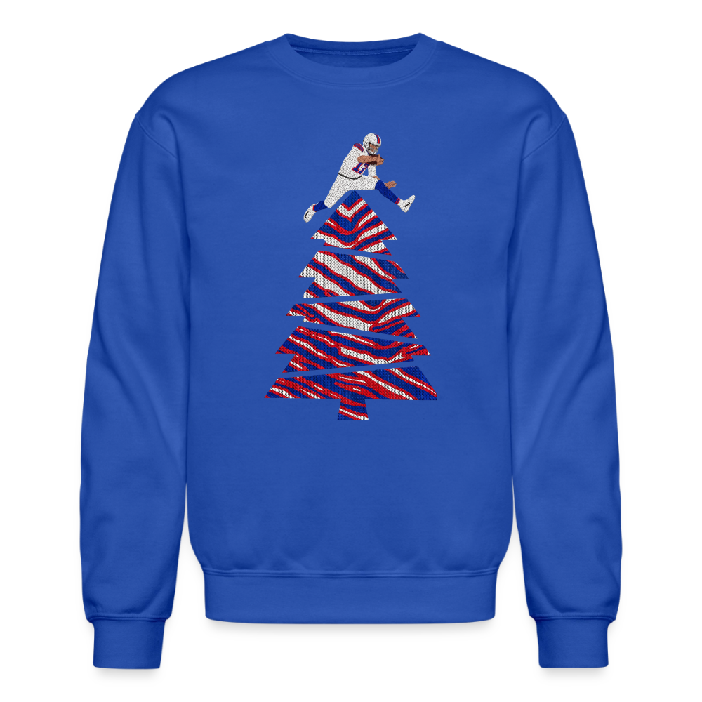 Christmas Crewneck Sweatshirt - royal blue