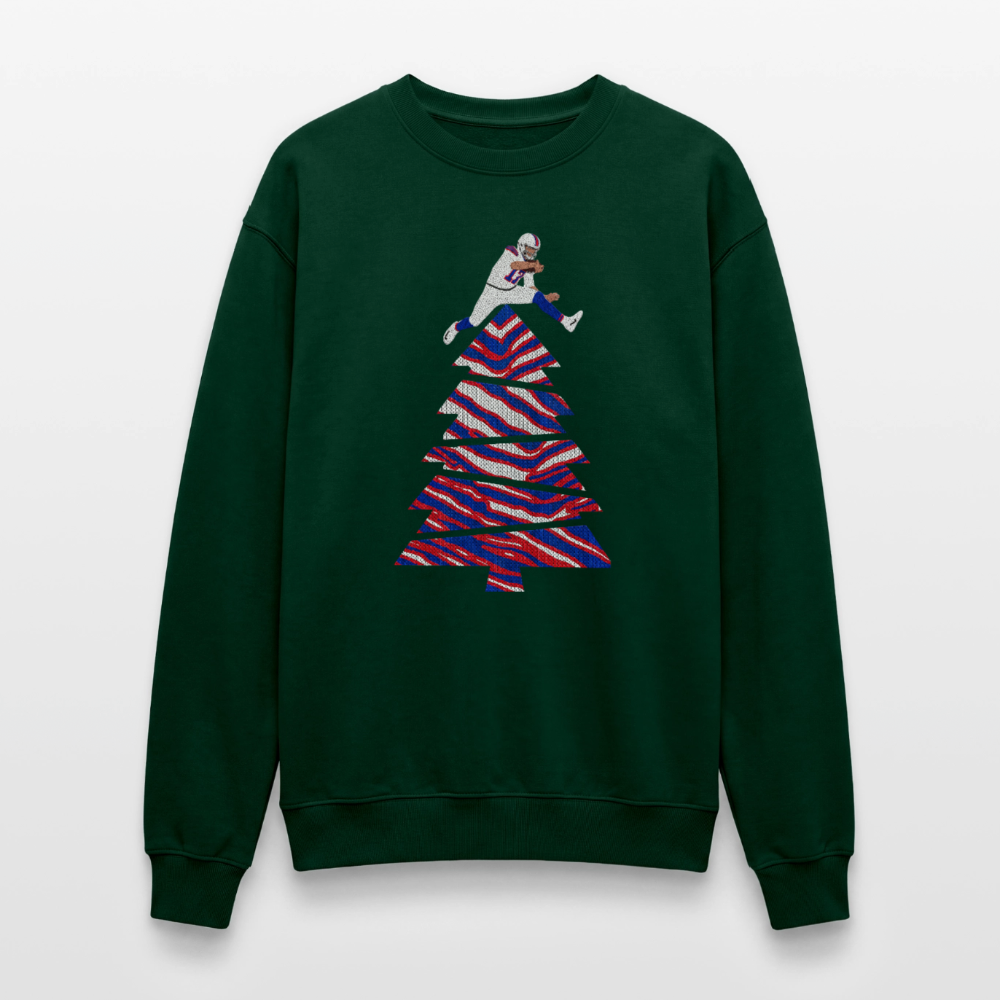 Christmas Crewneck Sweatshirt - forest green