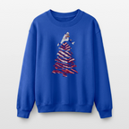 Kids' Christmas Crewneck Sweatshirt - royal blue