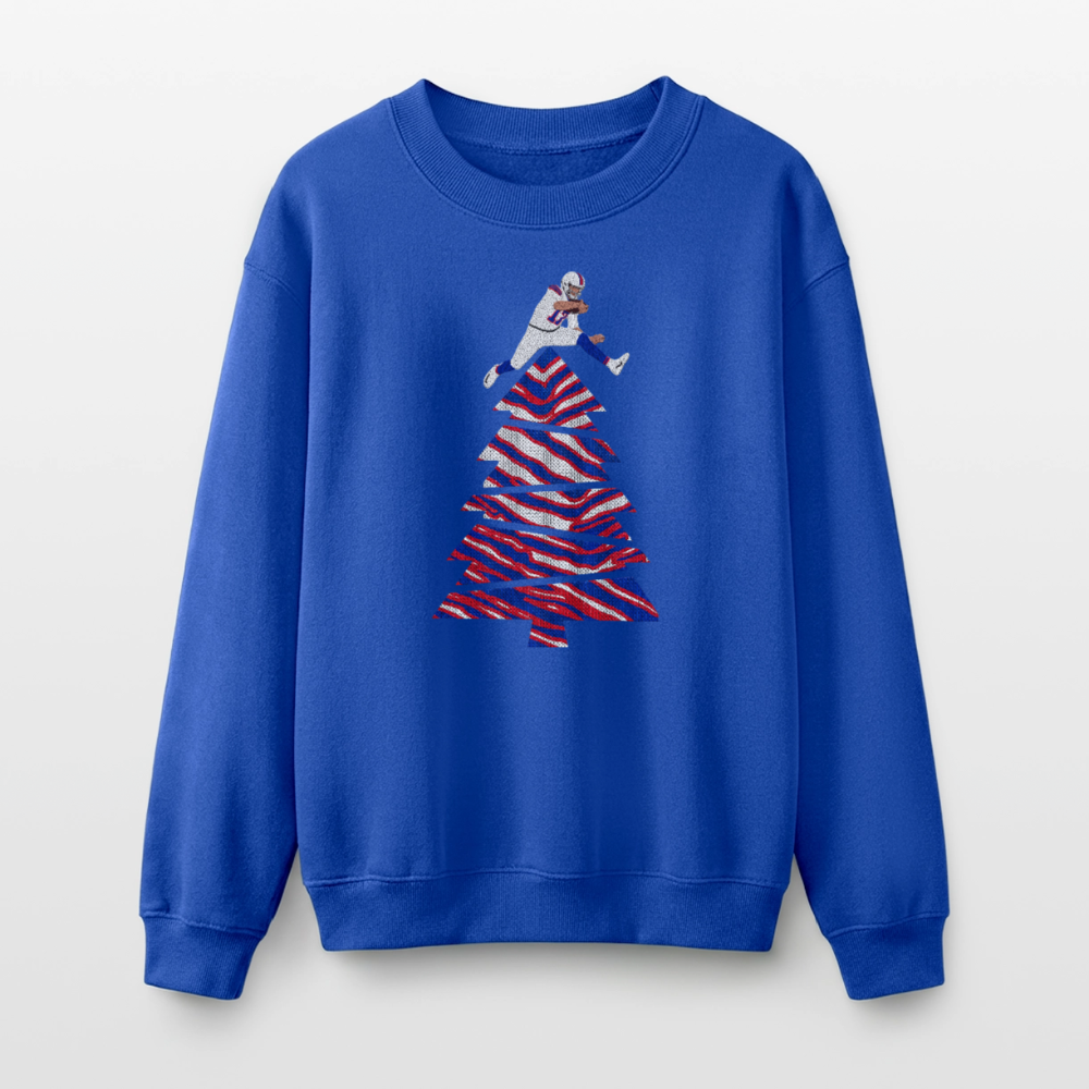 Kids' Christmas Crewneck Sweatshirt - royal blue