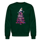 Christmas Crewneck Sweatshirt - forest green