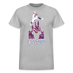 Ultra Cotton Adult T-Shirt | Castle - heather gray
