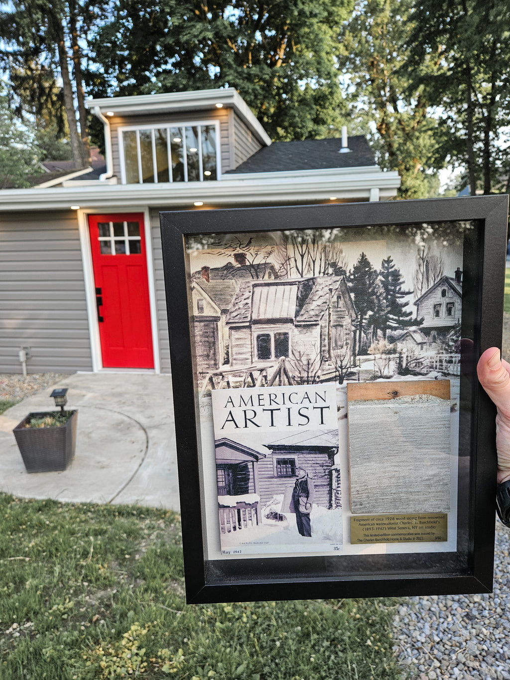 Charles Burchfield Shadow Box