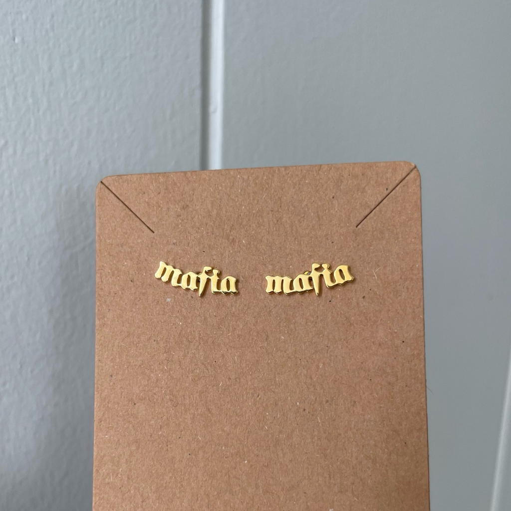 Mafia Earrings