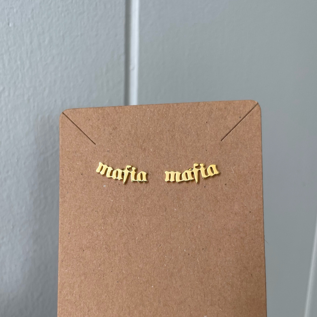Mafia Earrings