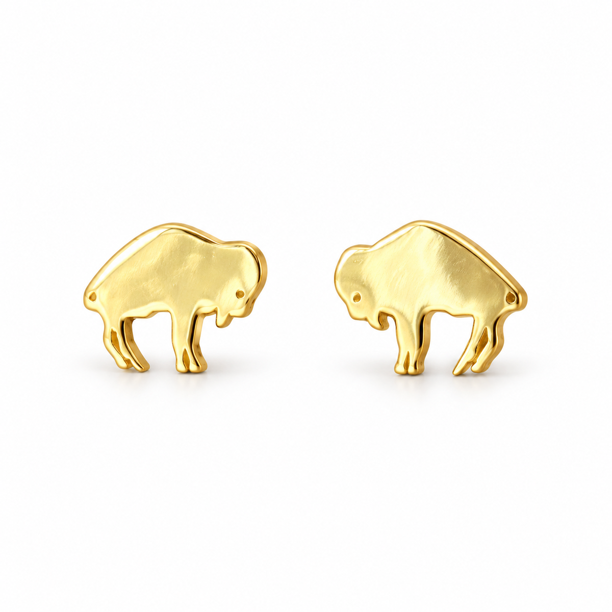 Mini Bison Earrings