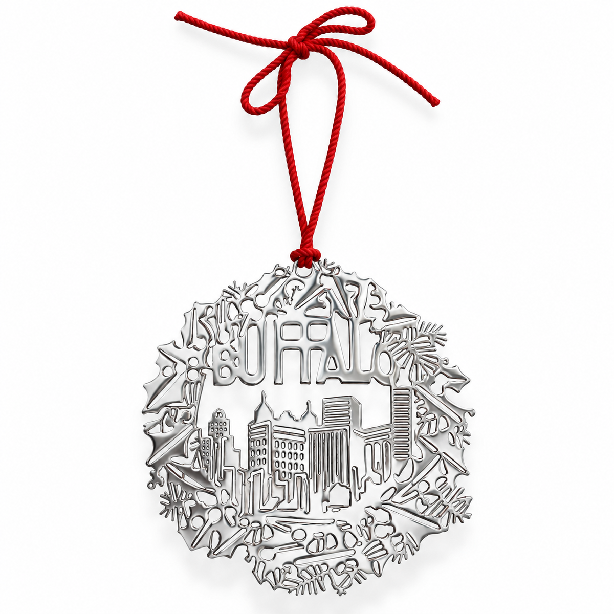 Vintage Wreath Ornament