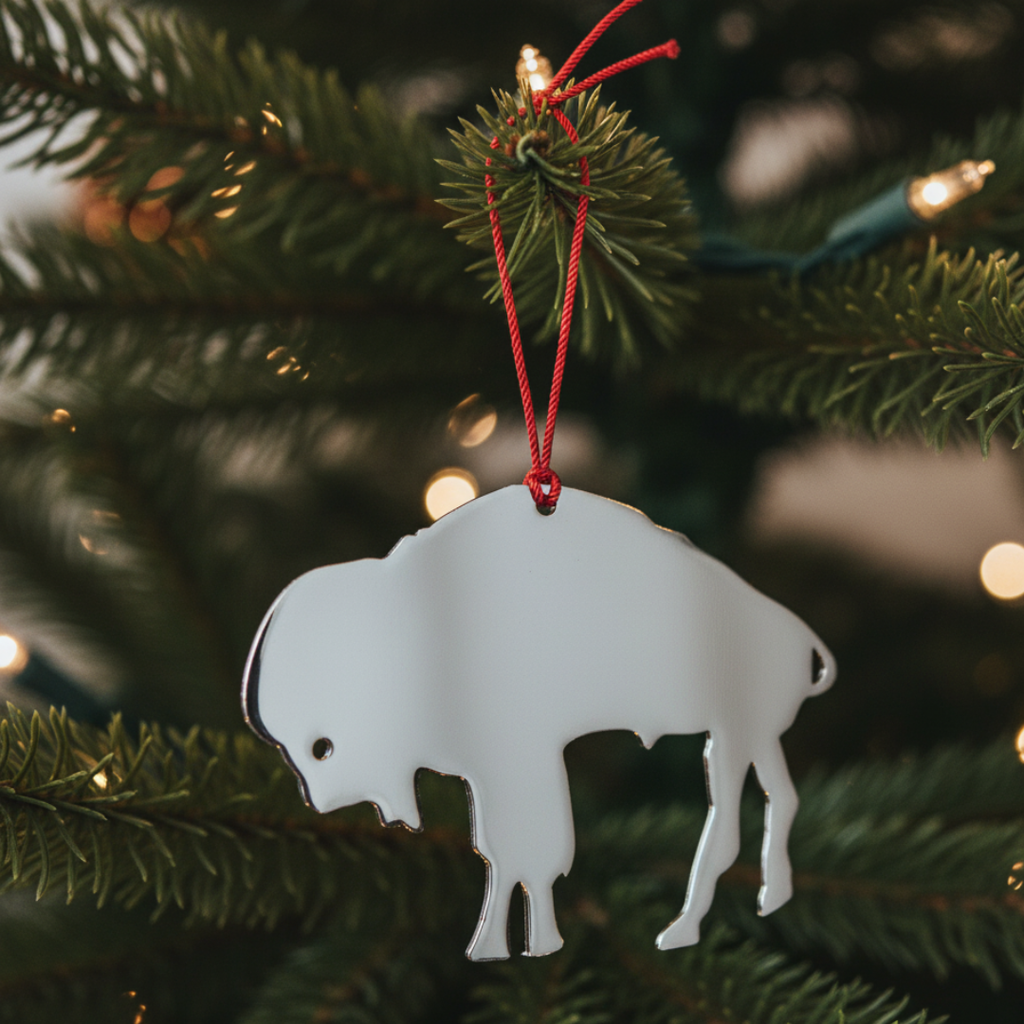 Shiny Bison Ornament