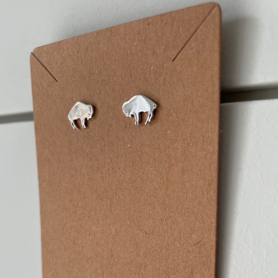 Mini Bison Earrings