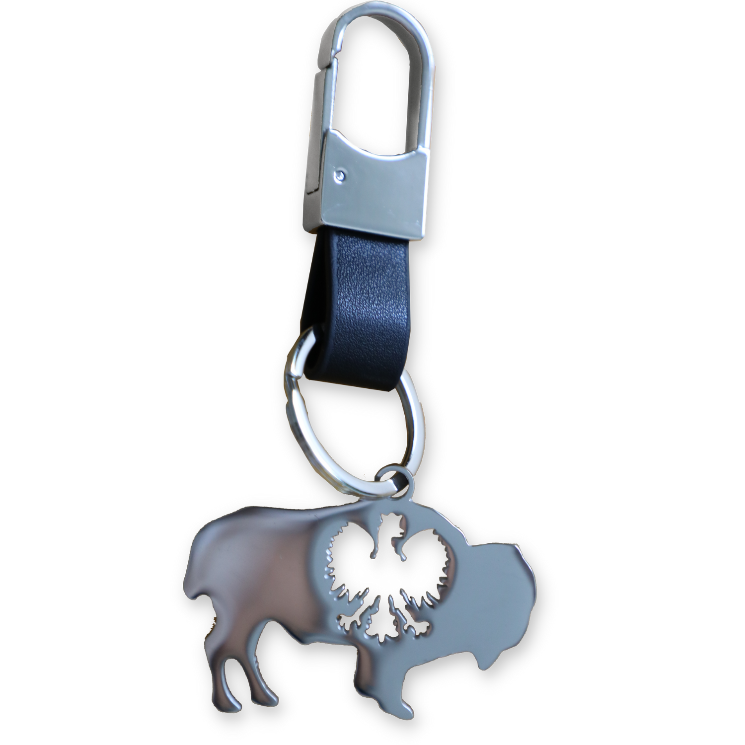 Buffalo Polish Keychain (Shiny) – Born & Raised Shop