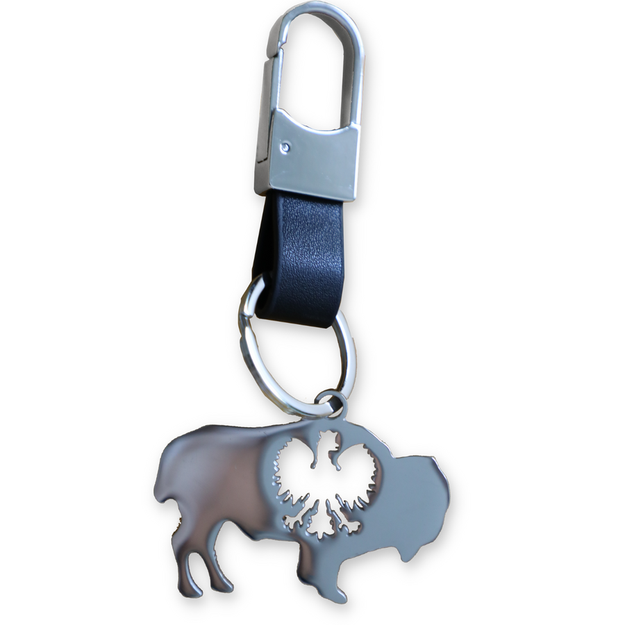Buffalo Polish Keychain (Shiny)