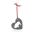 Buffalo Heart Ornament