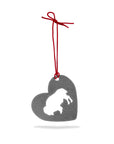 Buffalo Heart Ornament