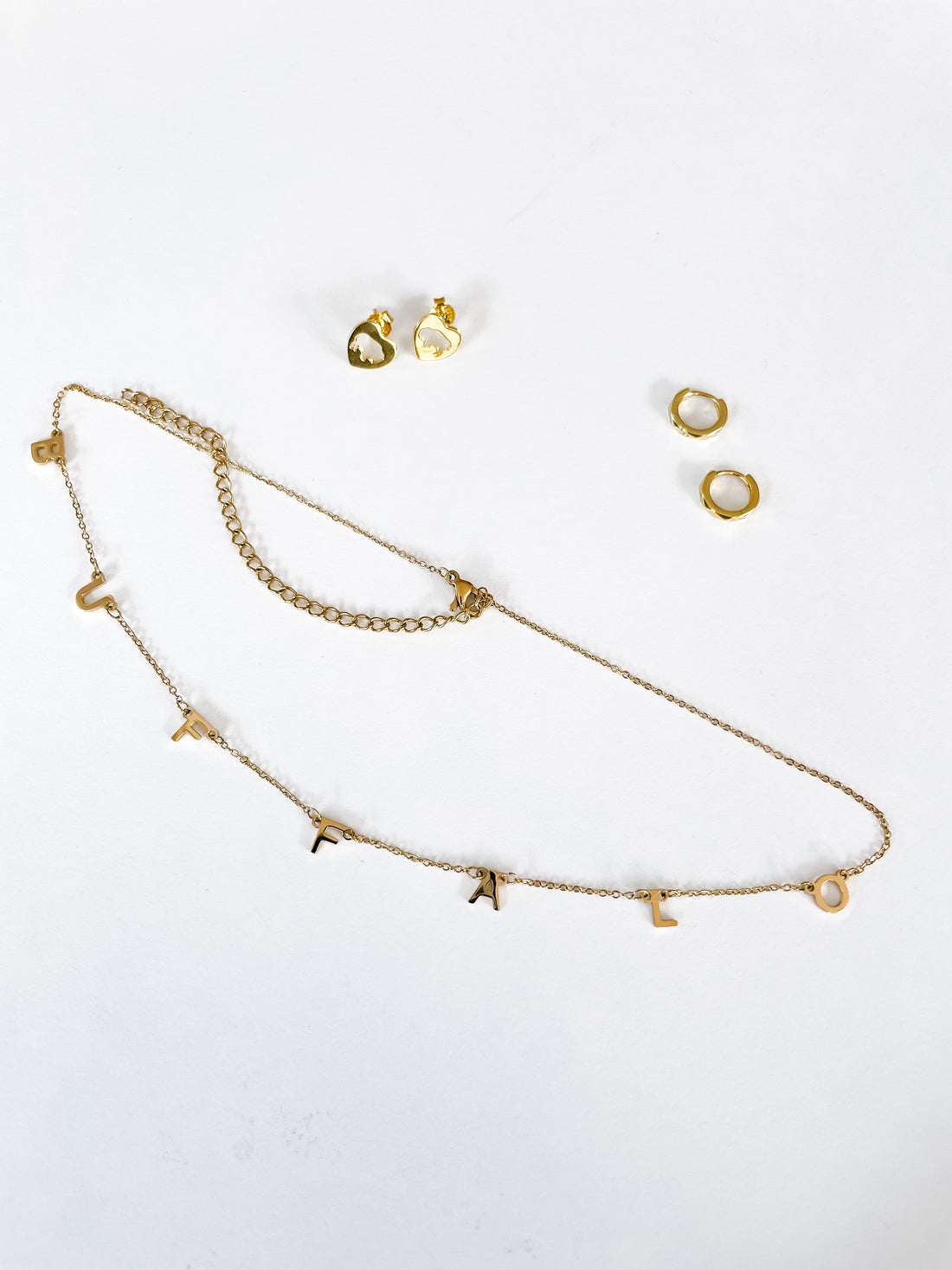 Buffalo Letter Necklace
