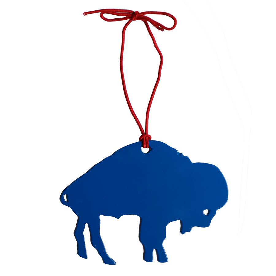 Retro Bison Ornament