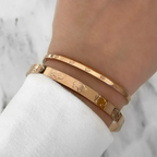 Bison Engraved Bangle