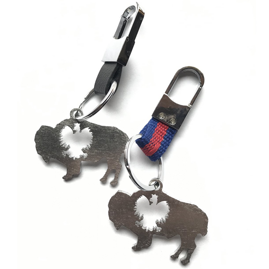 Buffalo Polish Keychain